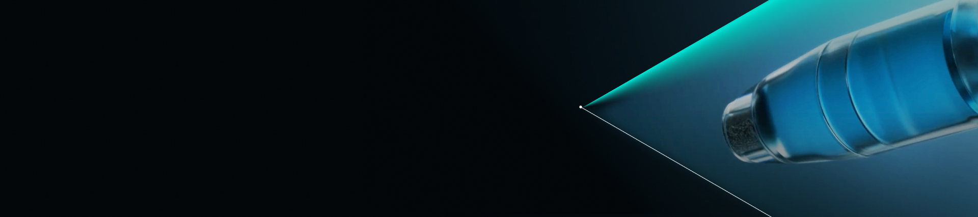 Stylised image of PDP Susvimo implant